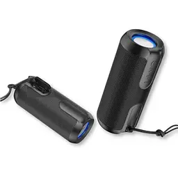 Портативна колонка XPRO BS48 10Вт USB AUX FM Bluetooth чорна (ЦУ-00034823) - мініатюра 2