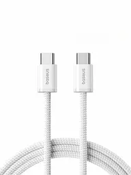 Кабель Baseus Dynamic 4 Fast Charging Data Cable Type-C to Type-C 100W 1m White