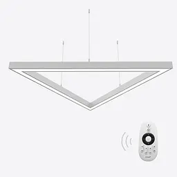 Керований світлодіодний світильник X-LED 150Вт Трикутник (3x1080) LSNTri-150d