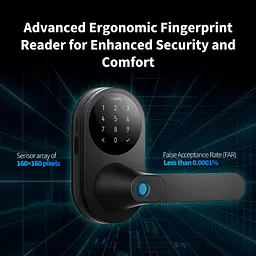 Розумний замок Aqara Lock U300 Black (DL-D02D) EU [128565] - мініатюра 7