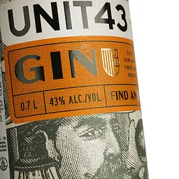 Джин Unit43 Original 43% 0.7 л - мініатюра 3