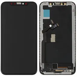 Дисплей iPhone X чорний, оригінал PRC