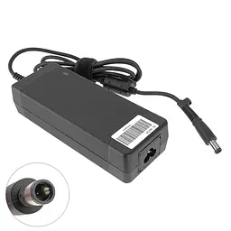 Блок живлення для ноутбука HP 18.5V, 6.5A, 120W, 7.4x5.0-PIN, black (без кабеля!) - мініатюра 2