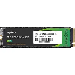 SSD накопичувач Apacer AS2280Q4L 512GB (AP512GAS2280Q4L-1) [142523] - мініатюра 2