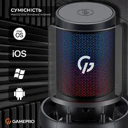Мікрофон GamePro UGM105B Black [126090] - мініатюра 6