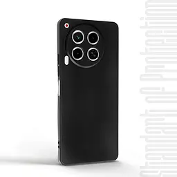 Чехол-накладка для смартфона TECNO Camon 30 (CL6) противоударный, силиконовый, термополиуретановый (ТПУ), с защитой камеры и корпуса, черный, защита всего корпуса, ArmorStandart (ARM77159) - мініатюра 2