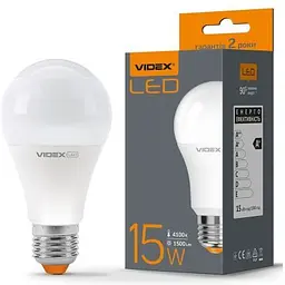 Лампочка Videx A65e 15W E27 4100K (VL-A65e-15274) - мініатюра 2