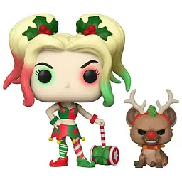 Фігурка Funko Pop Фанко Поп Супер герої Харлі Квін Super Heroes Holidays Harley Quinn and Bruce SН HQ 357 - мініатюра 2