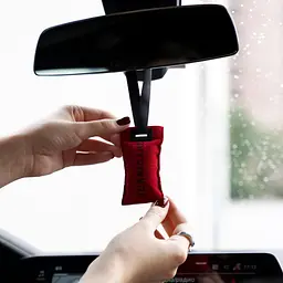 Автомобільне аромасаше Hurricane Red Mirror Standart [135334] - мініатюра 3