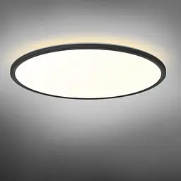 LED світильник з декоративною підсвіткою VIDEX DL5R 44W 3000K-4000K-5000K Black - мініатюра 8