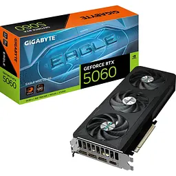 Відеокарта Gigabyte GeForce RTX 5060 Eagle Max OC 8G (GV-N5060EAGLEMAX OC-8GD) EU [173896]