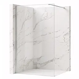 Душова стінка Rea Flexi 130x195 см transparent chrome KPL-K99078