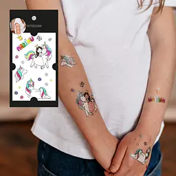 Тату Обійми з єдинорогом EC-664 (5805800010748) shop (5805800010748) - мініатюра 3