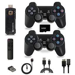Ігрова консоль Game Box 8K X8 M98 Smart TV Stick 64GB ТВ приставка геймстик + 20000 вбудованих ігор - мініатюра 9