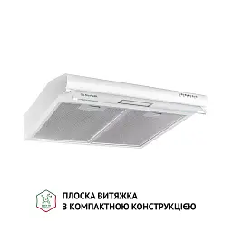Витяжка плоска Perfelli PL 5144 W LED - мініатюра 2