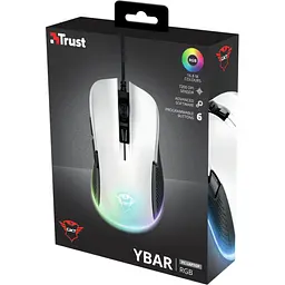 Миша Trust GXT 922 Ybar USB White [24485] [76145] - мініатюра 6