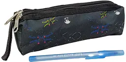 Пенал шкільний Expertiz Zweikammer-etui 20x5.5x5 см поліестер чорний - мініатюра 5