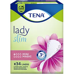 Уцінка. Урологічні прокладки Tena Lady Slim Mini Magic 0.5 крапель 34 шт.  - мініатюра 2