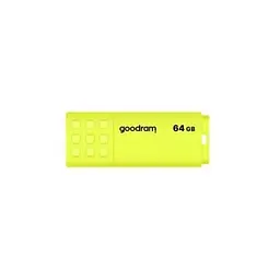 USB флеш накопичувач Goodram 64GB UME2 Yellow USB 2.0 (UME2-0640Y0R11) - мініатюра 3