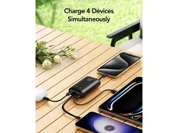 Зовнішній акумулятор (Power Bank) VEGER W1188 10000mAh 35W Black (VG-W1188) - мініатюра 2