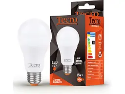 Лампа Tecro TL-A60-15W-4K-E27