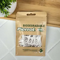 Зубна нитка на тримачі Pierrot Flossers Green, 30 шт