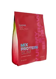 Низькокалорійний поживний коктейль Mix Protein slim Yummу Strawberry 145 г Choice - мініатюра 1