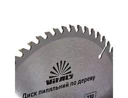 Диск пиляльний Vitals по дереву 230x30/25.4/22.2 мм ATB 60 (00000001681414) - мініатюра 3