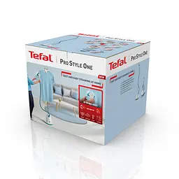 Відпарювач вертикальний Tefal Pro Style One, 1800Вт, 1500мл, постійна пара - 37гр, нерж. сталь, біло teh0016282 - мініатюра 2