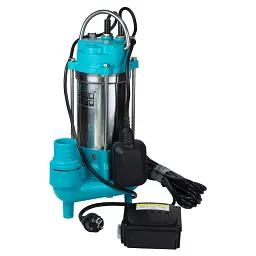 Насос каналізаційний 0.75кВт Hmax 12м Qmax 225л/хв з ножем (нерж) AQUATICA (773432) - мініатюра 8