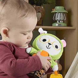 Іграшка з прорізувачем Fisher-Price Зайчик-обіймашка (JLB87) - мініатюра 7