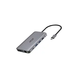 Порт-реплікатор Acer 12in1 Type C dongle USB3.2, USB2.0, SD/TF, HDMI, PD, DP ... (HP.DSCAB.009) - мініатюра 1