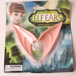 Аксесуар Ельфійські вуха накладні довгі Elf ears 12 см АЕЕ 01 - мініатюра 7