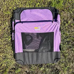 М'яка клітка-переноска для собак Pet Travel II Pink - мініатюра 6