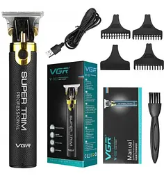 Машинка для стрижки VGR V-082 Black - мініатюра 2