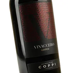 Вино Coppi Vinaccero Aleatico червоне сухе 0.75 л - мініатюра 5