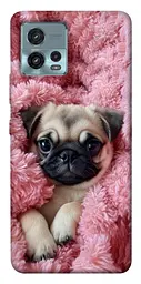 TPU чохол Demsky Мопс у ніжностях для Motorola Moto G72