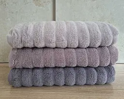 Набір турецьких махрових рушників Cestepe MicroCotton Premium 3 штуки 70x140 Ezgi 2 щільність 600 г/м2 - мініатюра 3