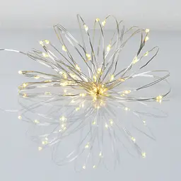 Електрогірлянда Yes! Fun нитка на мідному дроті 50 LED статична 5 м теплий білий (975040) - мініатюра 3