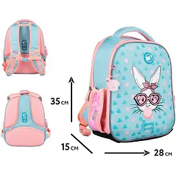 Рюкзак каркасний Yes H-100 Funny Bunny (559843) - мініатюра 9