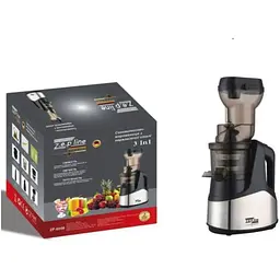 Соковыжималка с мороженицей 3 в 1 Zepline ZP-6058 шнековая с чашей 0.3 л 3000 Вт электросовыжималка