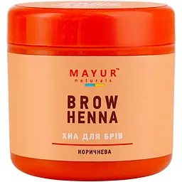 Хна для брів Mayur коричнева 10 г