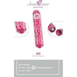 Мінівібратор Beau coeur Leo Mini Vibrator - мініатюра 7