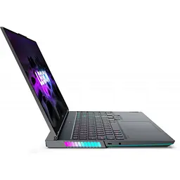 Ноутбук Lenovo Legion 7 16ACHg6 16" QHD 16/1024GB R9 5900HX RTX 3080 (82N600E0US) Storm Grey (BOX) - мініатюра 3