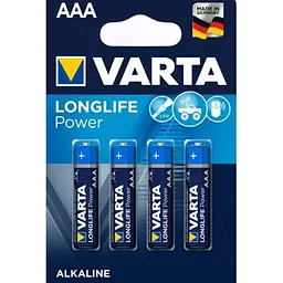 Батарейка Varta Longlife Power 4903 (High Energy) AAA/LR03 BL 4шт (Varta 4903)