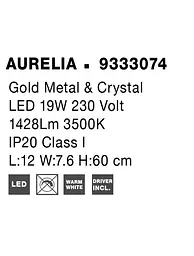 Світильник Nova Luce AURELIA 9333074 - мініатюра 8