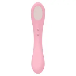 Вакуумний стимулятор клітора з вібрацією Femintimate Daisy Massager рожевий - мініатюра 3