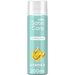 Гель для гоління Satin Care Normal Skin для жінок з вітаміном Е 200 мл 
