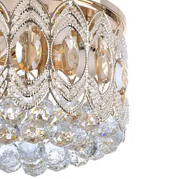 Люстра Brille торт стельова з підсвічуванням LED E14 40W Glass (BCL-614C/3) - мініатюра 2