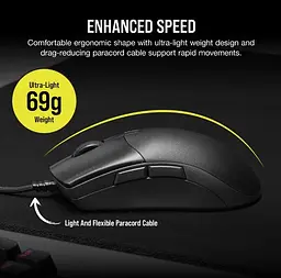 Миша комп'ютерна Corsair Sabre Pro (CH-9303101-EU) - мініатюра 3